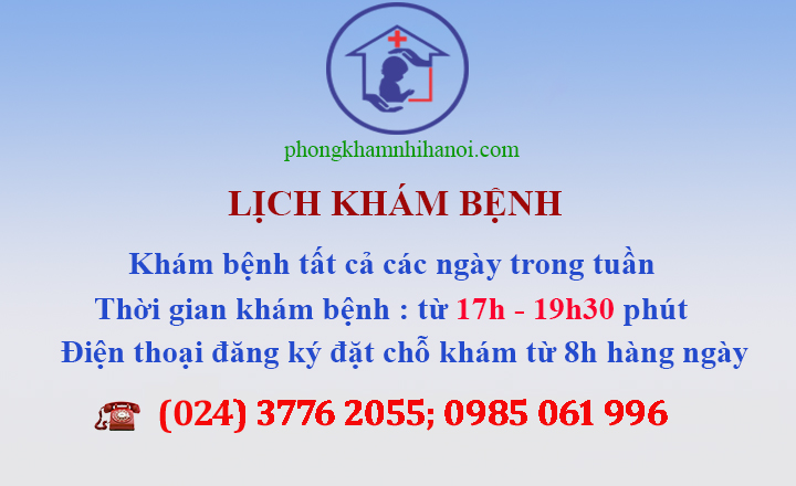 lịch khám bệnh