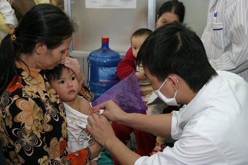 23 triệu trẻ em được tiêm vaccine sởi- rubella miễn phí